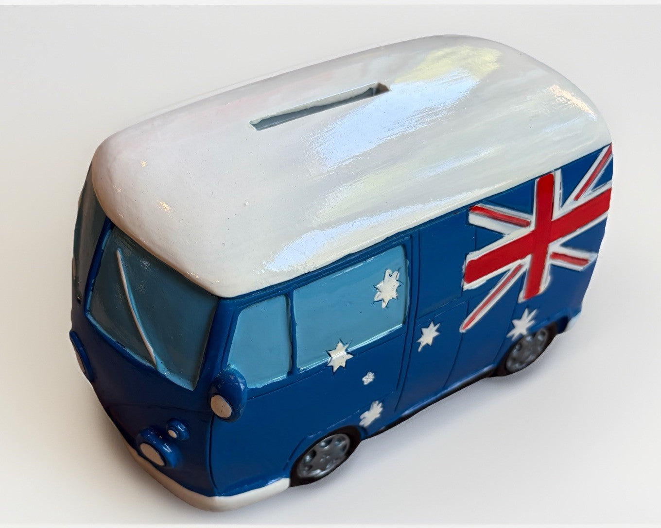 Kombi Van Money Box Australian Flag