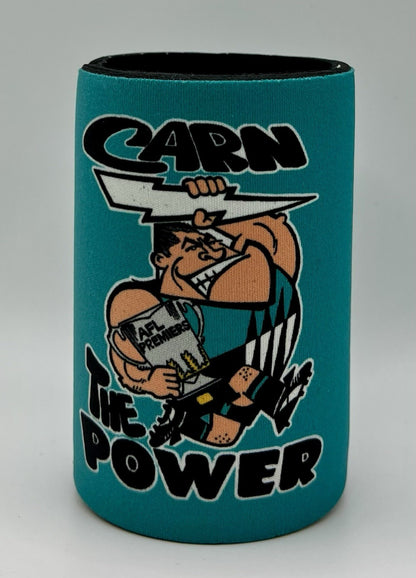 WegArt Stubby Holder Can Cooler - Port Adelaide Power “Carn The Power”