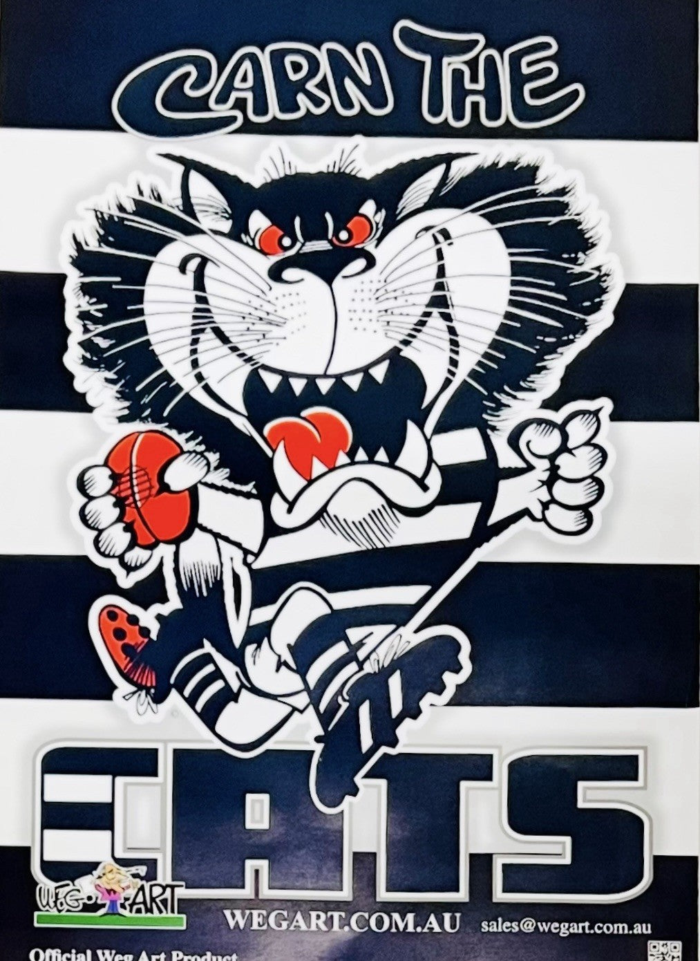 2007, 2009, 2011, 2022 & Supporter Geelong Cats WEG WegArt Premiers Posters