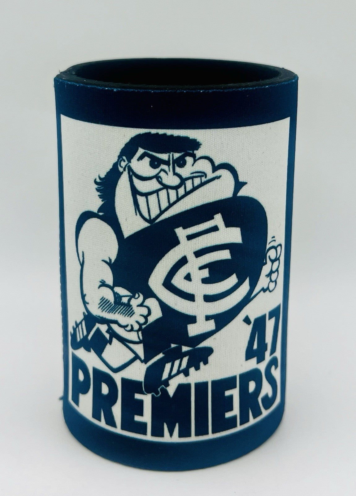WegArt WEG Premiers Stubby Holder Can Cooler - Carlton Blues 1947