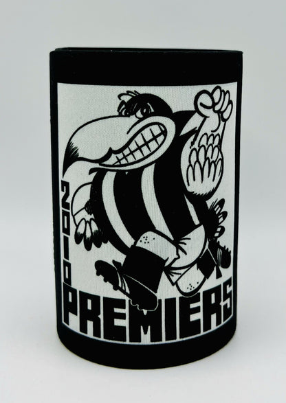 WegArt WEG Premiers Stubby Holder Can Cooler - Collingwood Magpies 2010