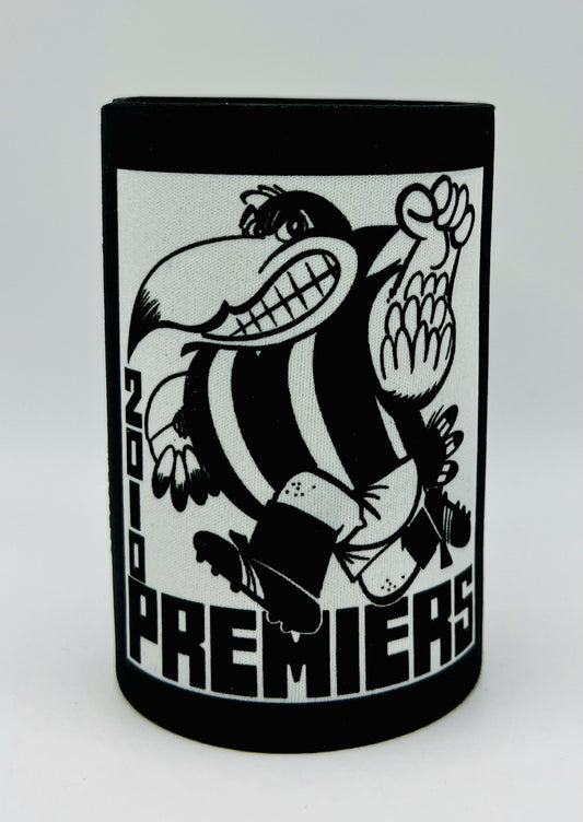 WegArt WEG Premiers Stubby Holder Can Cooler - Collingwood Magpies 2010