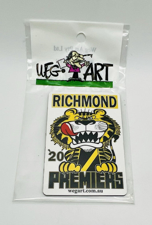 WEG WegArt Premiers Fridge Magnet - Richmond Tigers 1920