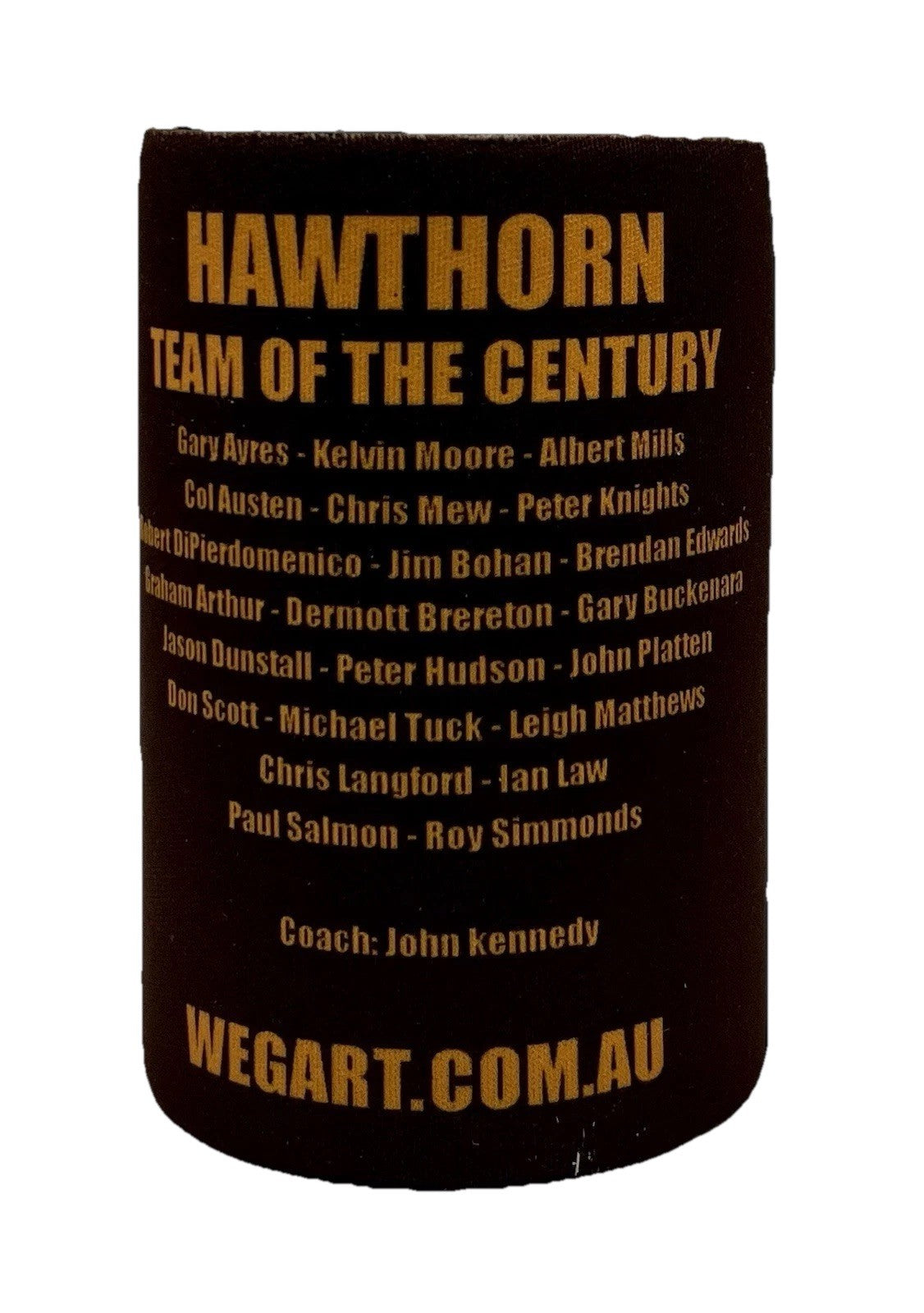 WegArt Stubby Holder Can Cooler - Hawthorn Hawks “Carn The Hawks”