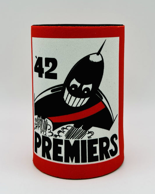 WegArt WEG Premiers Stubby Holder Can Cooler - Essendon Bombers 1942