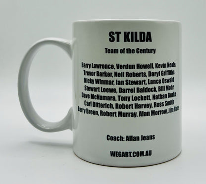 WegArt WEG Supporter Mug - St Kilda Saints - “Carn The Saints”
