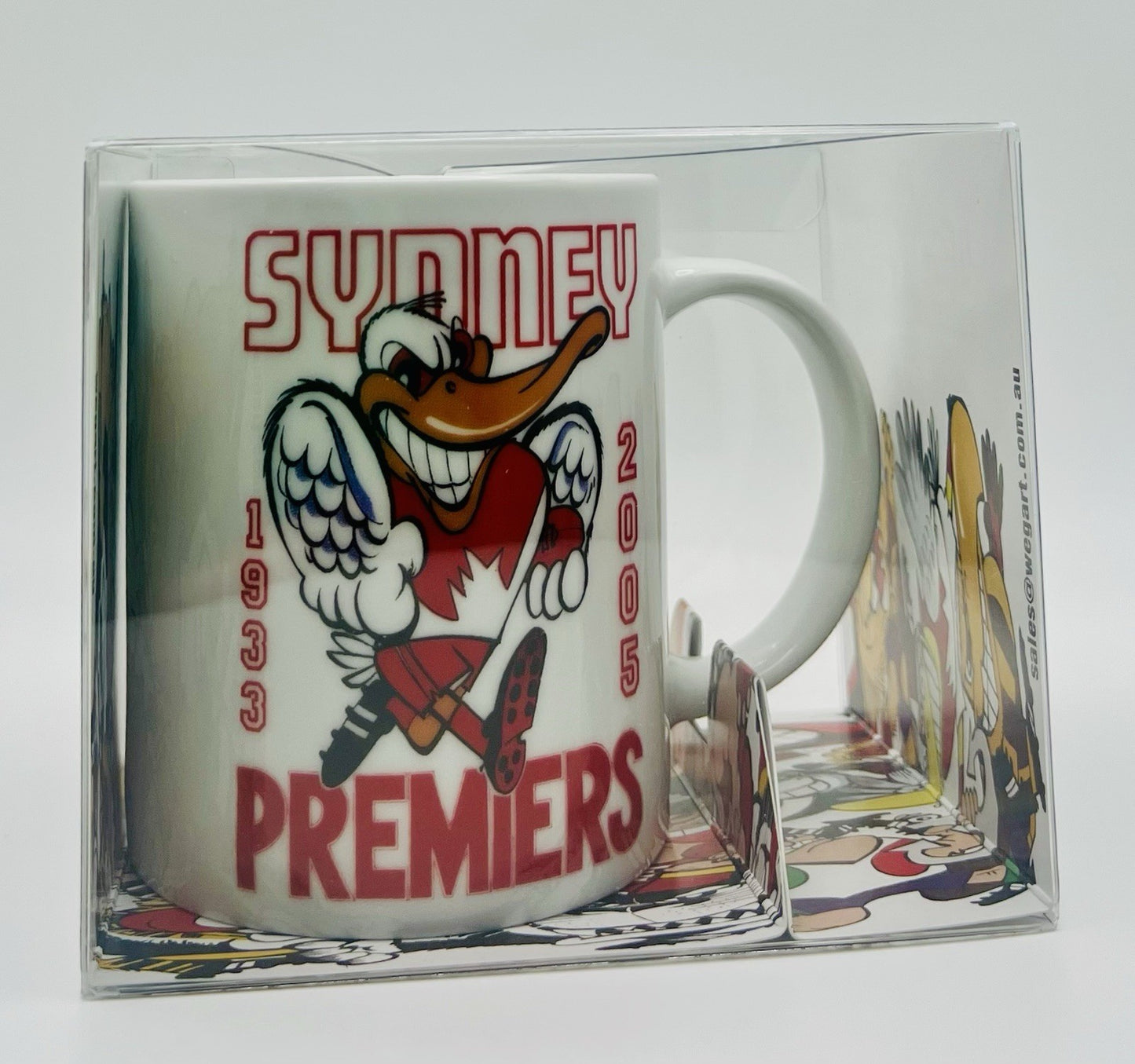 WegArt WEG Premiers Mug - Sydney Swans 1933 & 2005