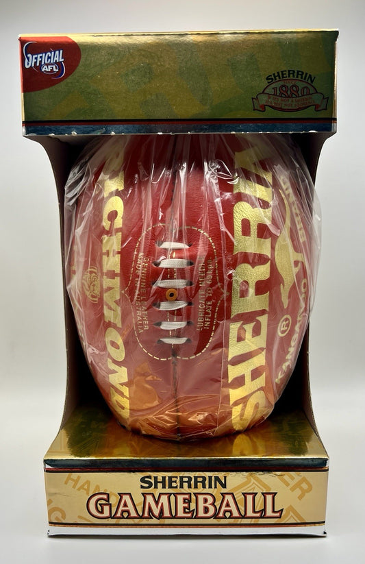 AFL Richmond Tigers Sherrin 2017 Premiers Football GOLD FOIL