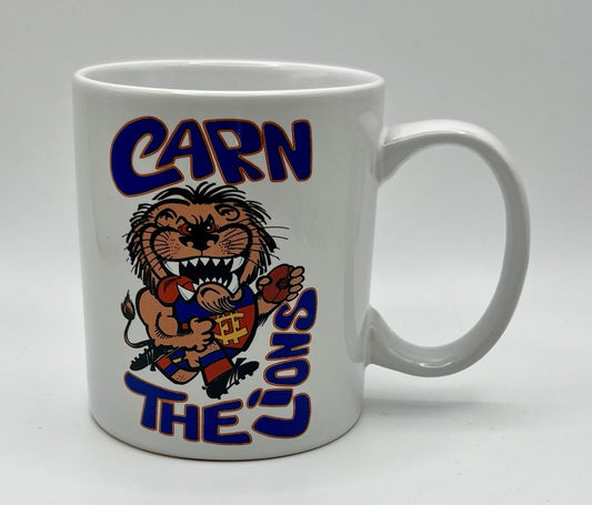 WegArt WEG “Carn The Lions” Brisbane Lions  Mug  - Early 2000’s