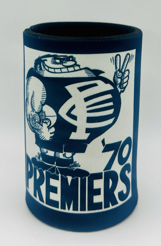 WegArt WEG Premiers Stubby Holder Can Cooler - Carlton Blues 1970
