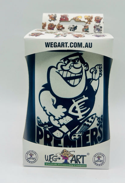 WegArt WEG Premiers Stubby Holder Can Cooler - Carlton Blues 1938