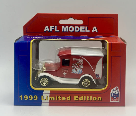 Vintage AFL Footy Car 1999 Limited Edition Model A Ford - Sydney Swans