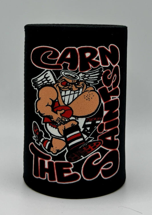 WegArt Stubby Holder Can Cooler - St Kilda Saints  “Carn The Saints”