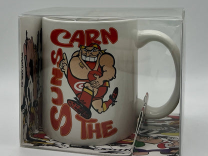 WegArt WEG Supporter Mug  - Gold Coast Suns- “Carn The Suns”
