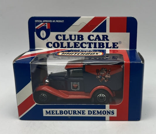 Vintage AFL 1995 Club Car Collectible Ford Model A Van Melbourne Demons