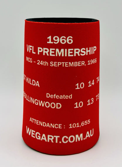 WegArt WEG Premiers Stubby Holder Can Cooler - St Kilda Saints 1966