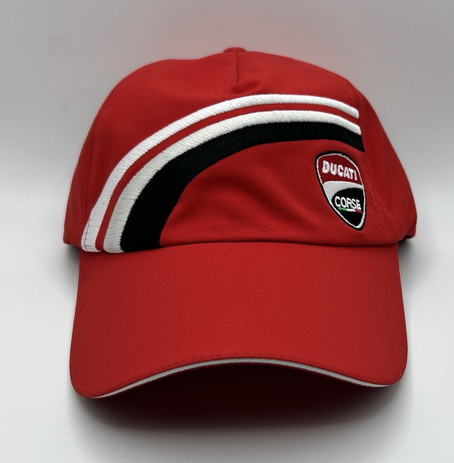 Ducati Corse Team Baseball Cap by Puma (2011 Ducati Corse Team Hat in Red)