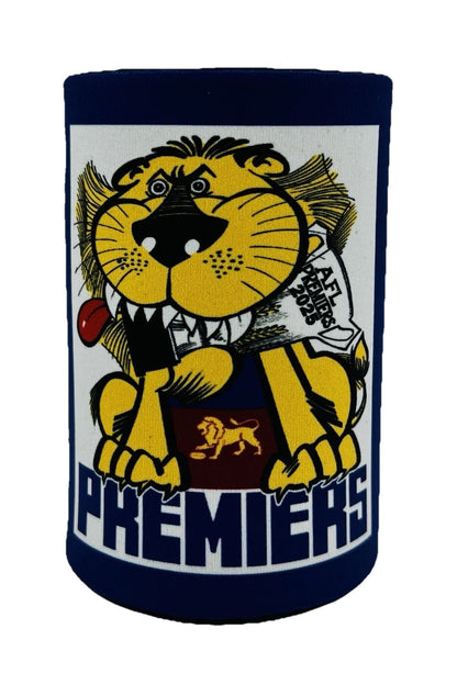 WegArt WEG Premiers Stubby Holder Can Cooler - Brisbane Lions 2025
