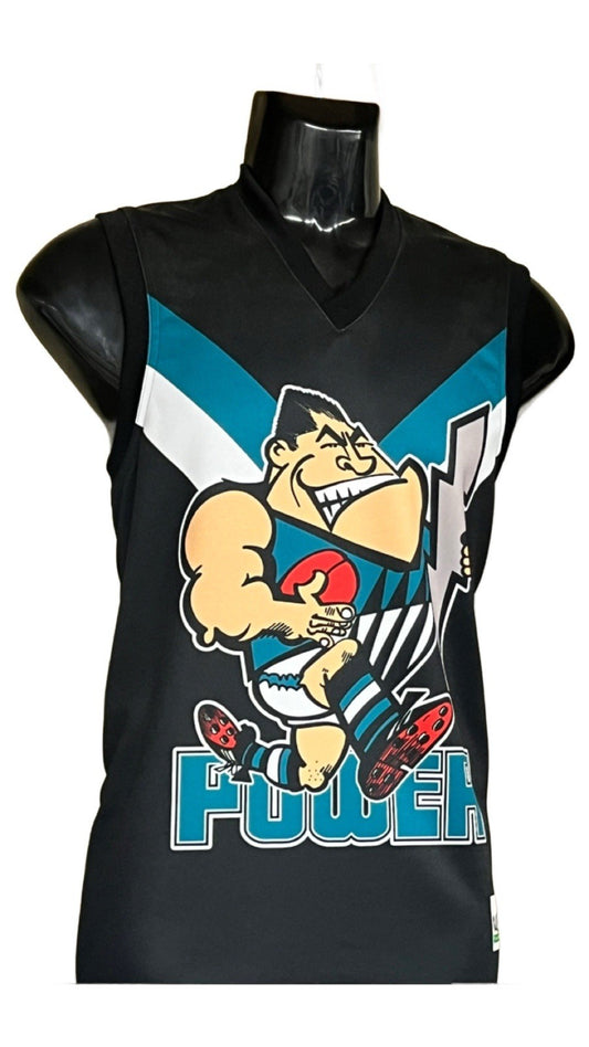 WegArt WEG Football Jumper Port Adelaide Power - Small