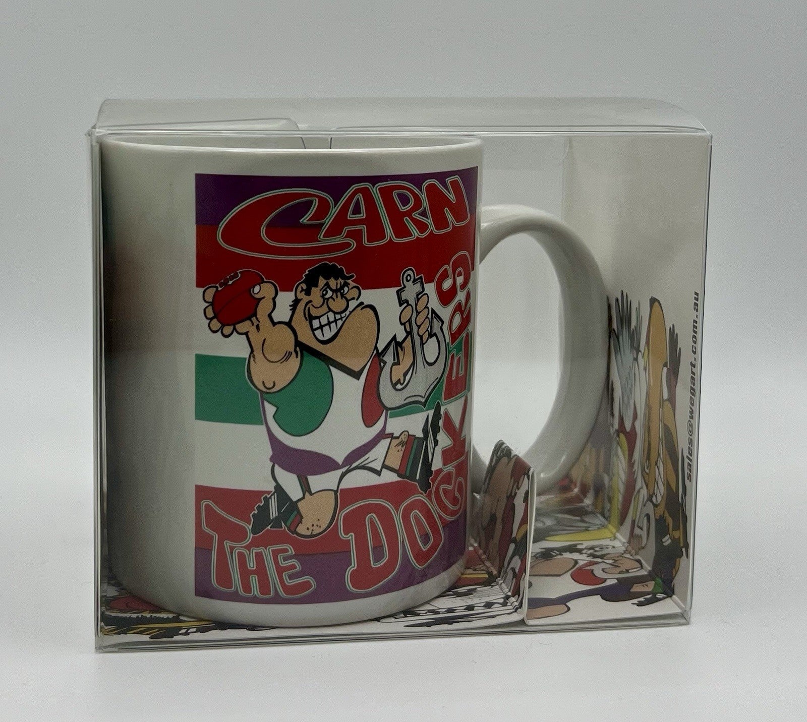 WegArt WEG Supporter Mug  - Fremantle Dockers - “Carn The Dockers”