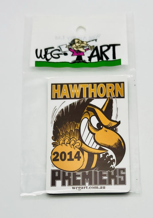 WEG WegArt Premiers Fridge Magnet - Hawthorn Hawks 2014