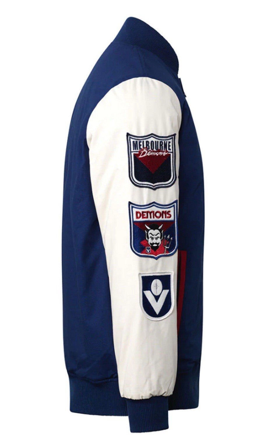 AFL Melbourne Demons Mens Collegiate Jacket - Size LARGE