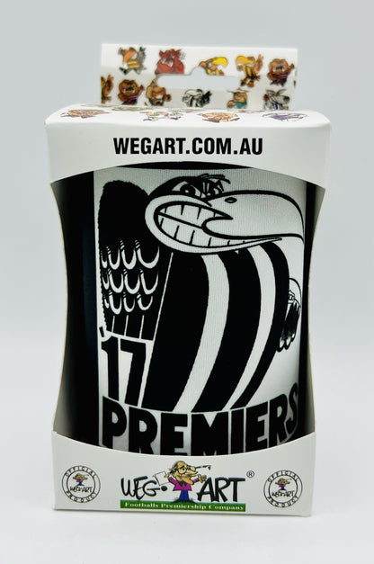 WegArt WEG Premiers Stubby Holder Can Cooler - Collingwood Magpies 1917