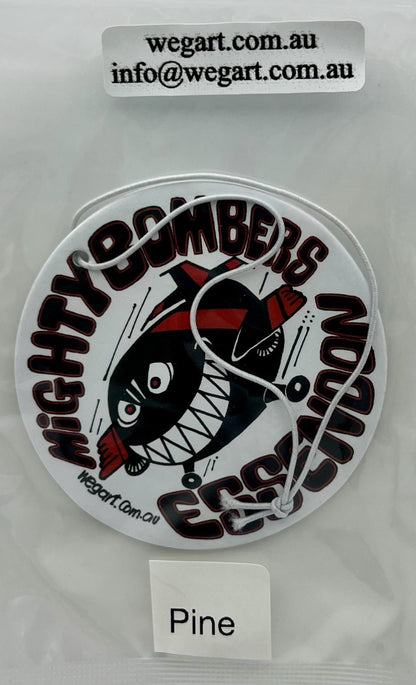 Essendon Bombers WEG WegArt Car Air Freshener - PINE SCENT