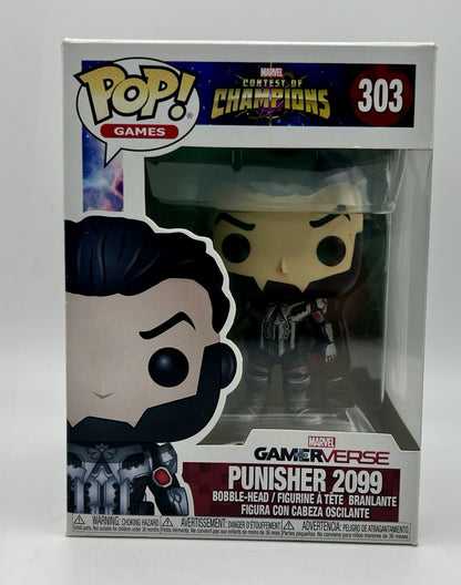 Funko Pop Games #303 Punisher 2099 Contest of Champions Marvel Gamerverse