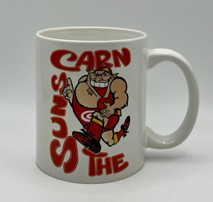 WegArt WEG Supporter Mug  - Gold Coast Suns- “Carn The Suns”