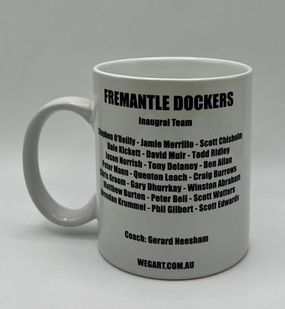 WegArt WEG Supporter Mug  - Fremantle Dockers - “Carn The Dockers”