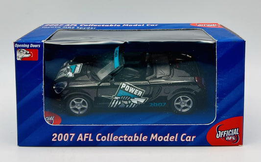 2007 AFL Collectable Model Car Toyota MR2 Spyder Port Adelaide Power