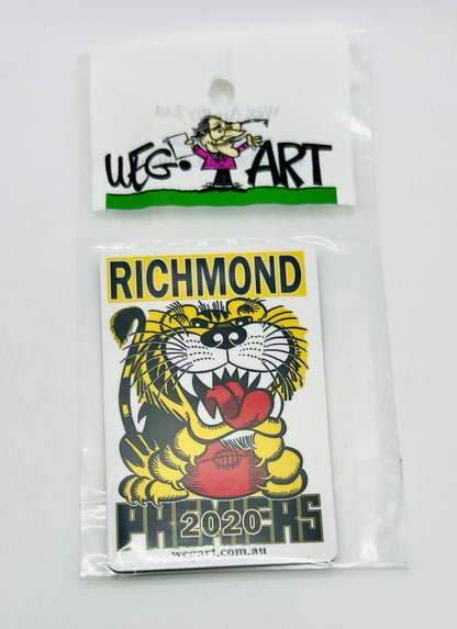 WEG WegArt Premiers Fridge Magnet - Richmond Tigers 2020
