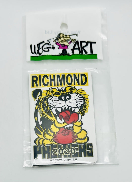 WEG WegArt Premiers Fridge Magnet - Richmond Tigers 2020