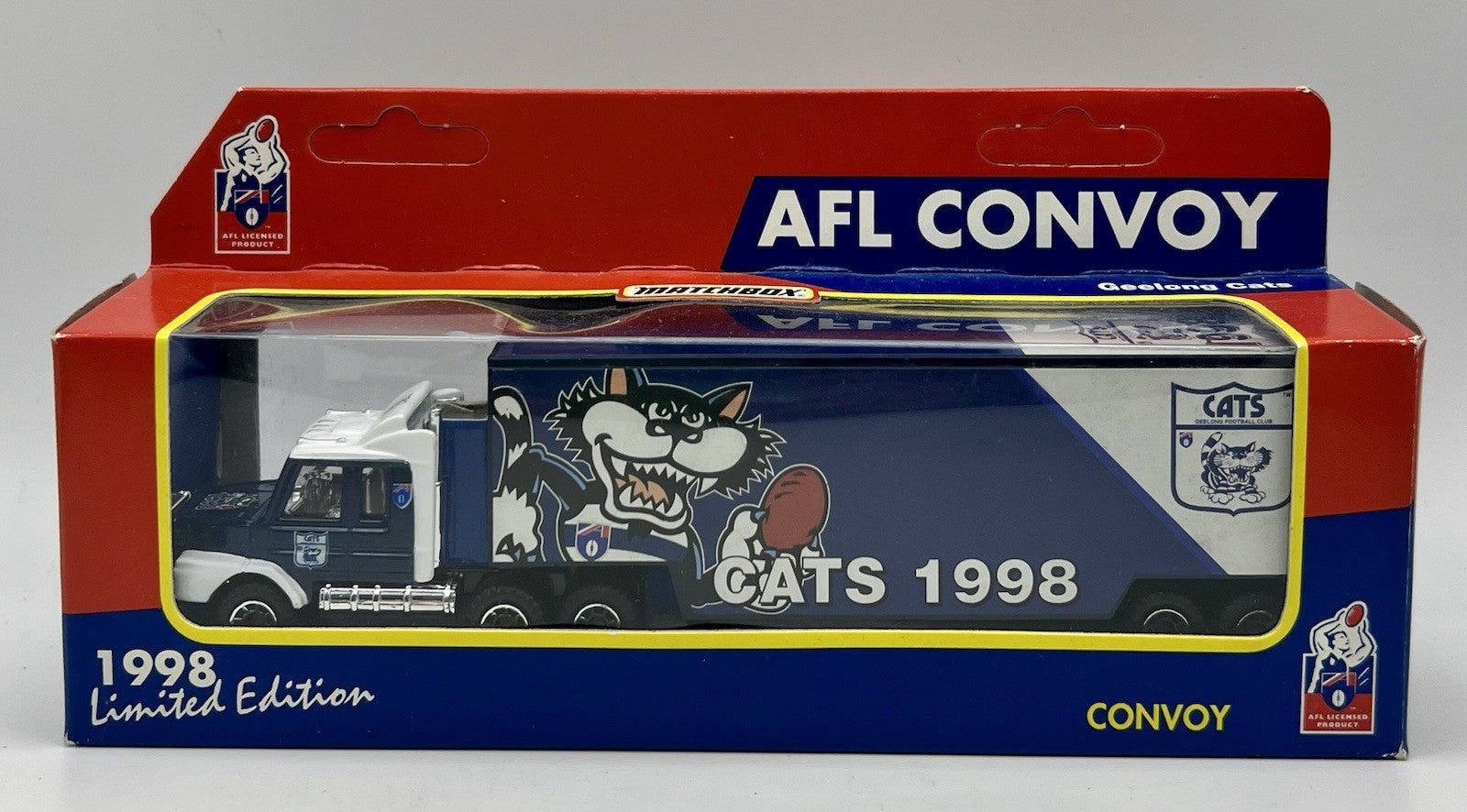 Vintage AFL Convoy 1998 Limited Edition Die-Cast Semi Trailer  - Geelong Cats
