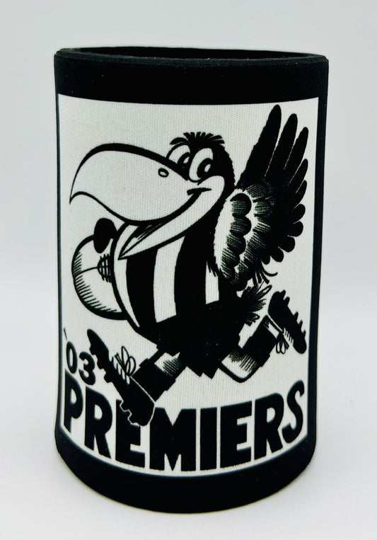 WegArt WEG Premiers Stubby Holder Can Cooler - Collingwood Magpies 1903