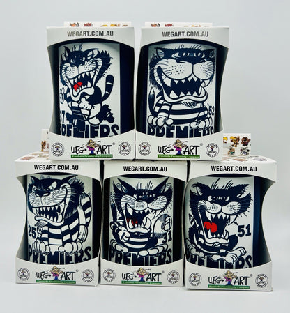 WegArt WEG Premiers Stubby Holder Can Cooler - Geelong Cats 1952