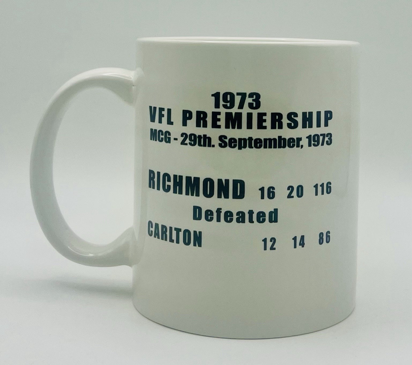WegArt WEG Premiers Mug - Richmond Tigers 1973