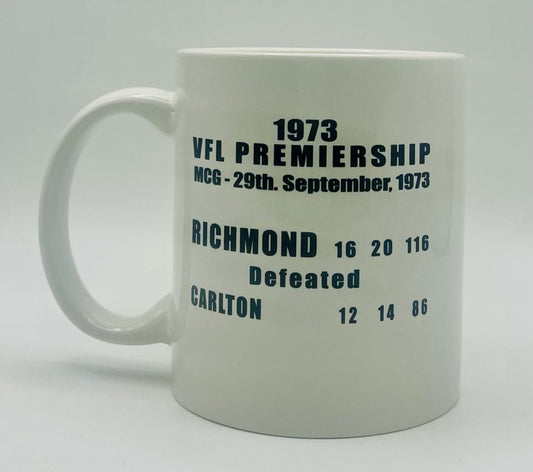 WegArt WEG Premiers Mug - Richmond Tigers 1973