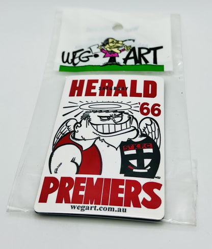 WEG WegArt Premiers Fridge Magnet - St Kilda Saints 1966