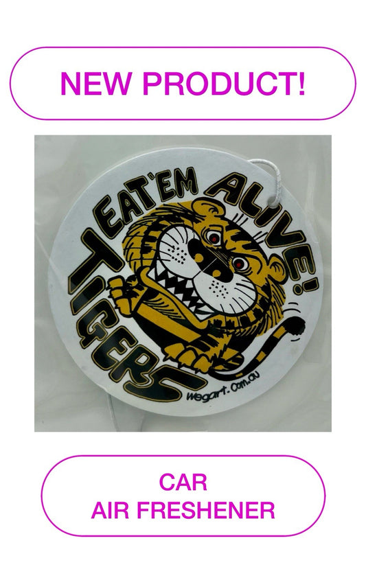 Richmond Tigers WEG WegArt Car Air Freshener - PINE SCENT