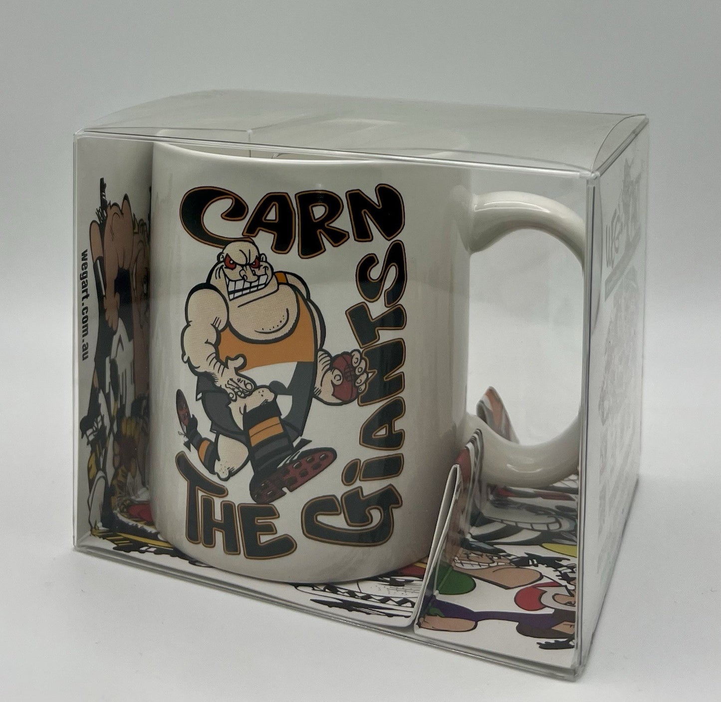 WegArt WEG Supporter Mug  - GWS Greater Western Sydney Giants “Carn The Giants”