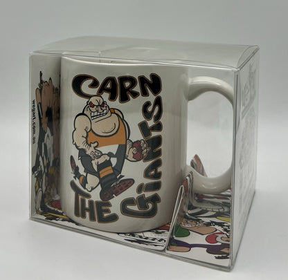 WegArt WEG Supporter Mug  - GWS Greater Western Sydney Giants “Carn The Giants”