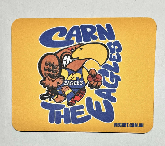 WegArt mouse pad - West Coast Eagles  “Carn The Eagles”