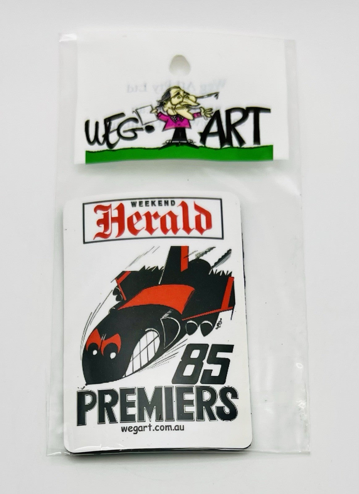 WEG WegArt Premiers Fridge Magnet - Essendon Bombers 1985