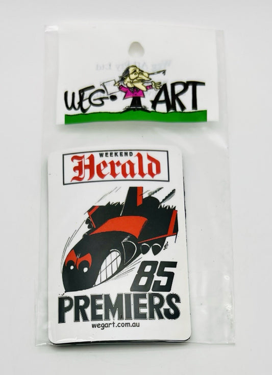 WEG WegArt Premiers Fridge Magnet - Essendon Bombers 1985