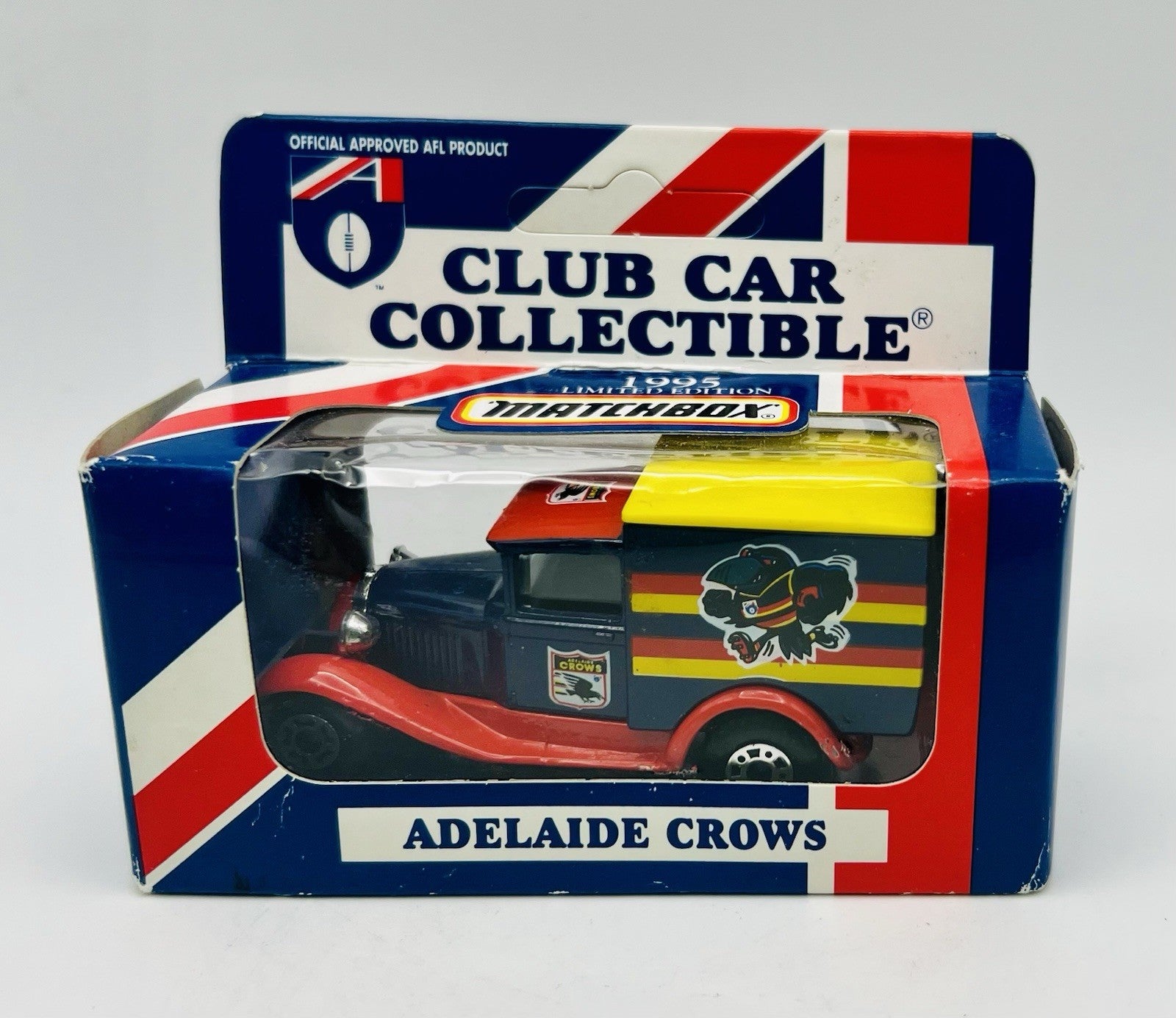 Vintage AFL 1995 Club Car Collectible Ford Model A Van Adelaide Crows