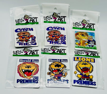 WEG WegArt Premiers Fridge Magnet - Fitzroy Lions 1916