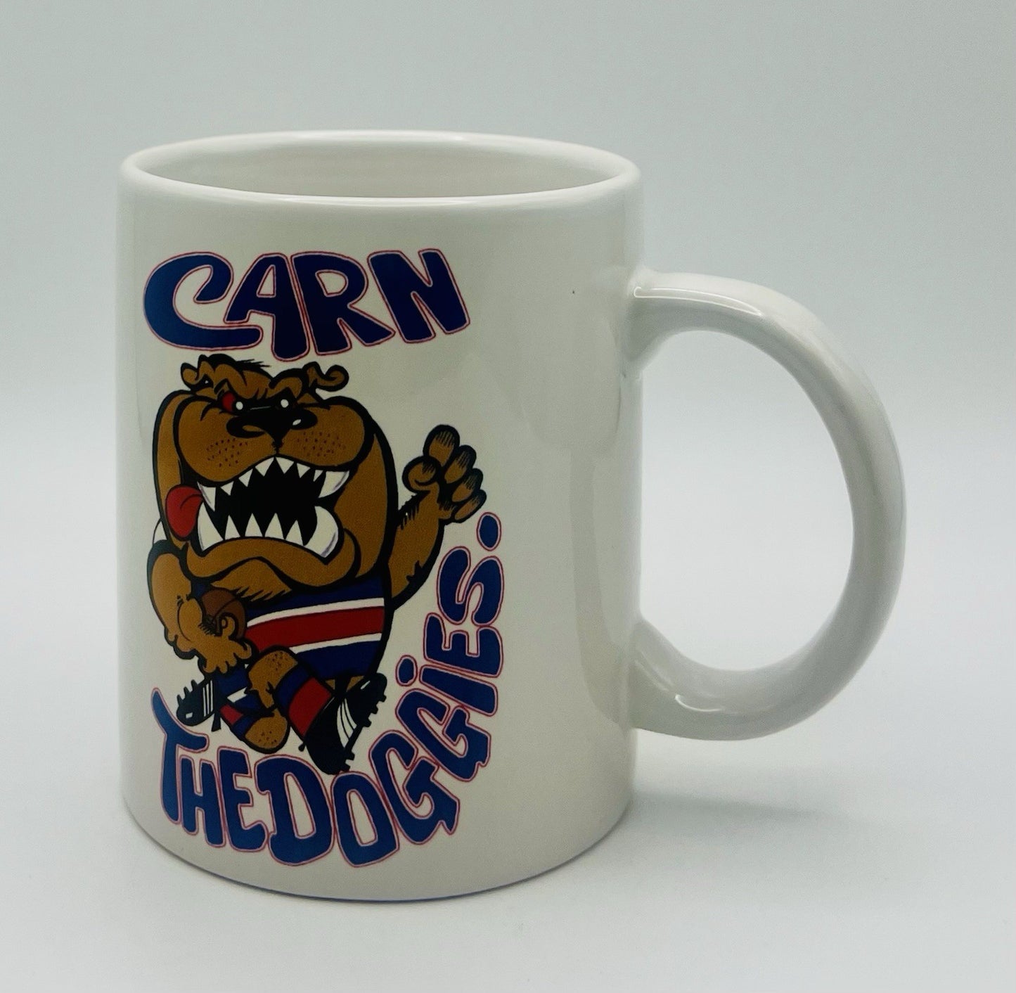 WegArt WEG Supporter Mug - Western Bulldogs - “Carn The Doggies”