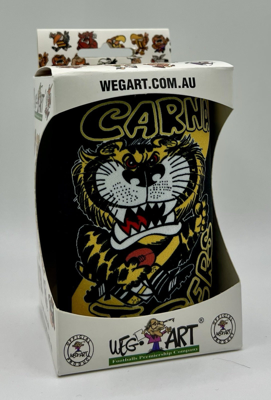 WegArt Stubby Holder Can Cooler - Richmond Tigers  “Carna Tigers”
